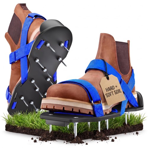 Lawn aerator shoes yard tool - aerator,