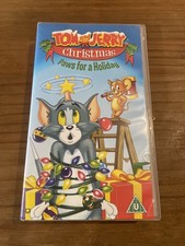 Tom And Jerry Christmas Paws For Holiday Vhs