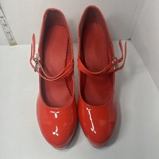 Red Patent Shoe Womens SZ