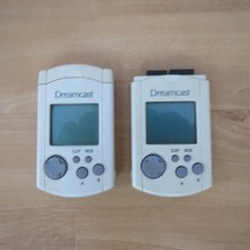Sega Dreamcast Official Visual Memory Unit Card VMU HKT-7000 x2
