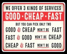 WE OFFER 3 KINDS OF SERVICE