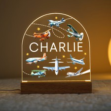 Personalised LED Airplane