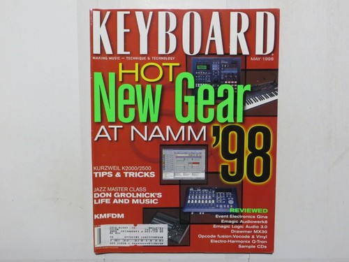 Keyboard magazine may 1998 - may,
