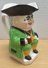 Vintage Devonmoor Green Jacket Toby Jug - Approx 13cms Tall