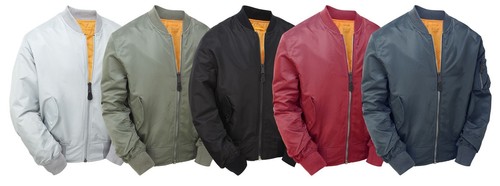 Bomber jacket ma1 flight - bomber,