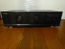 TEAC W-415 Stereo Double Cassette Deck HI-FI Separate SPARES NEEDS BELTS 