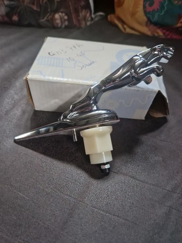 Leaping jaguar chrome car - chrome,