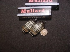 MULLARD 12AU7 ECC82 TUBE PAIR