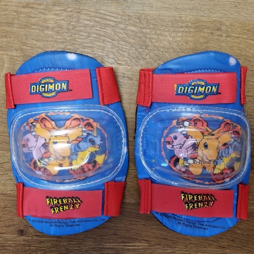Digimon elbow and knee pads - digimon,