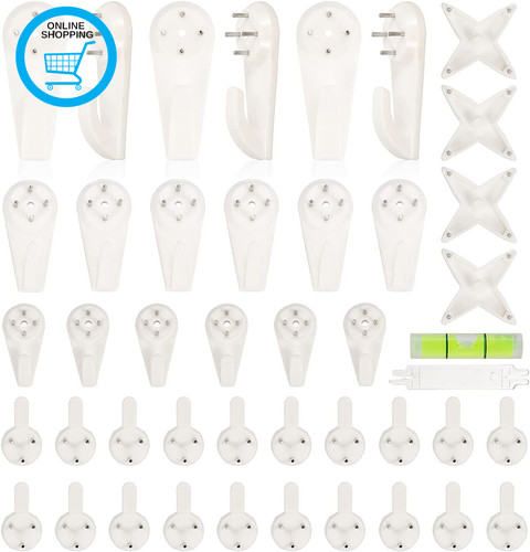 42pcs non trace picture hooks - picture,