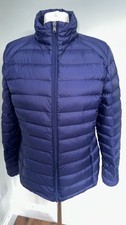 RRP: £90 Brand New Harvey&Jones Puffer Premium Down & Feather Jacket 12/14 Navy