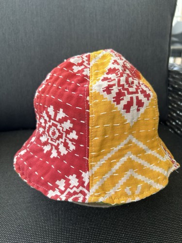 Tulip hat handmade cotton - tulip,
