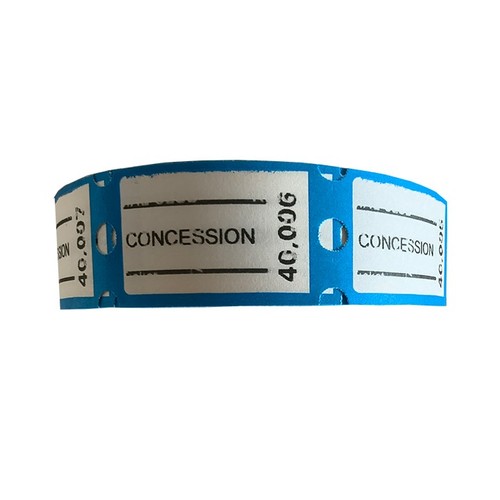 Concession roll tickets 1 - roll,