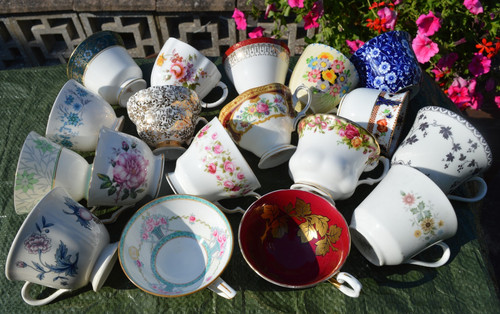 Vintage bone china - vintage,