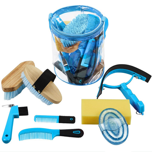 Pcs horse grooming kit tack - pcs,