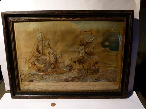 Georgian 1758 ship - georgian, monmouth