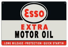 ESSO EXTRA MOTOR OIL METAL