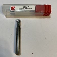 8mm BALL MILL ITC 2002-8 CARBIDE 2fl  Uncoated BALL NOSED CUTTER VAT INVOICE