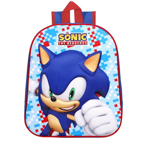 Sonic classic eva backpack - sonic, 3d