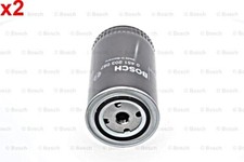 BOSCH Oil Filter 2x Fits VOLVO