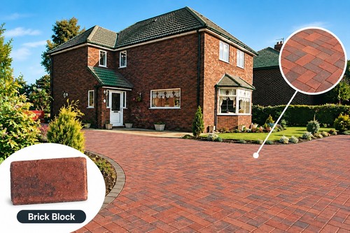 Marshalls brindle driveway - marshalls,
