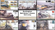 2003-2011 Trains & Railways Buckingham Rail Series 1 Covers - Multi Listing