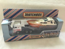 MATCHBOX CONVOY DAF P & G POWER LAUNCH TRANSPORTER - BOXED ( INCORRECT BOX )