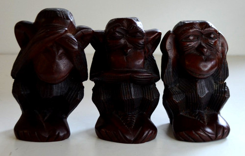 Vintage set hand carved - vintage, 3