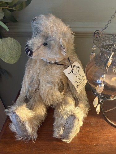 Handmade mohair bear 1 - mohair,