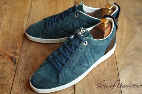 Louis vuitton blue suede - vuitton,