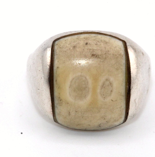Unisex ring vintage 925 - unisex, silver