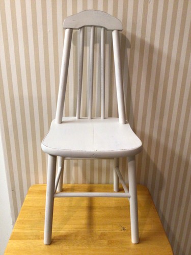 Antique wooden child chair - wooden, child's