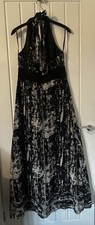 Ladies Alter-neck Tie Maxi Dress et Vous Matalan Size 12