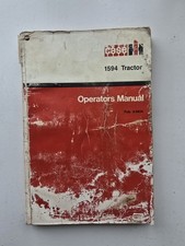 CASE/IH 1594 TRACTOR OPERATORS