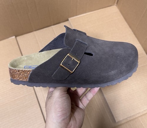 Birkenstock boston clogs dark - clogs,