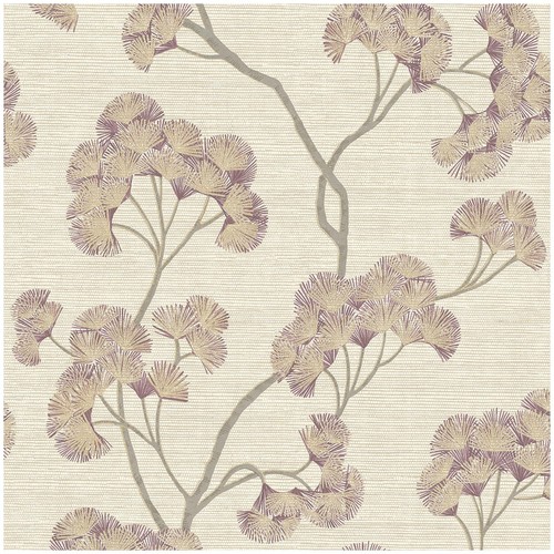 Ginkgo leaf wallpaper - ginkgo, cream