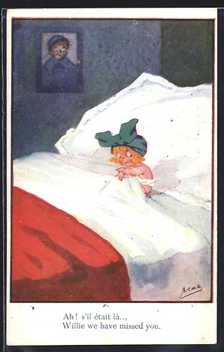 Artist postcard signed - artist's, mac