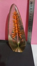 Vintage 1970s Lucite Botanical
