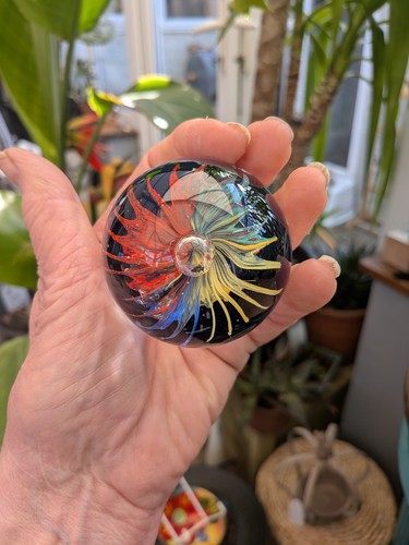 Vintage art glass - , 6cm