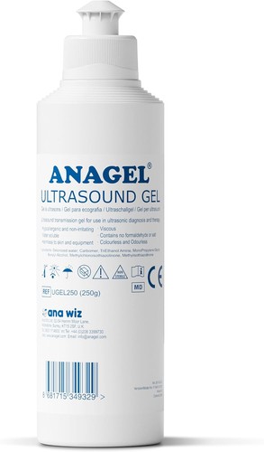 Anagel ultrasound gel bottle - ultrasound,