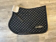 REDUCED Eskadron Satin Crystal Saddlecloth Heritage GP Full Size black