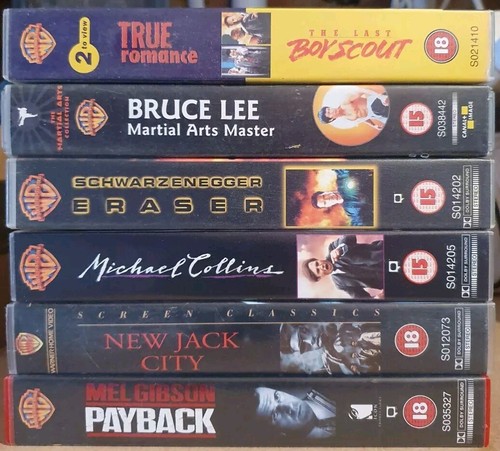 Vhs video job lot - vhs,