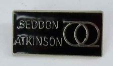 Vintage Seddon Atkinson Enamel