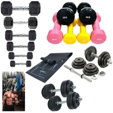 Hex Dumbbells Weights, Sporteq