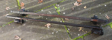Pair of Halfords roof mounting cross bars (rail fitting) (READ DESC) 122cm