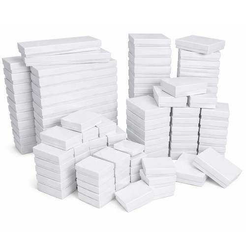 Matte white cotton - cotton, filled