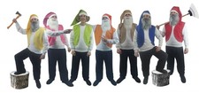 Adults 7 Dwarfs Gnomes Elf