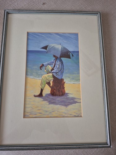 Into the blue 1993 - a, framed