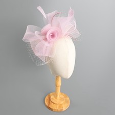 Floral Veil Mesh Fascinator