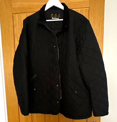Barbour men black quilted - black,